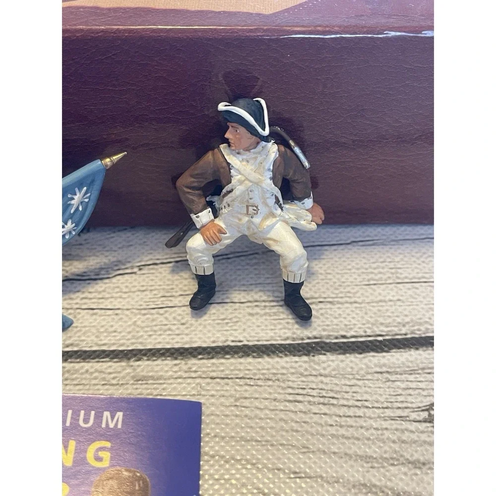 Britain Toy Soldier - American Revolution Washington Crossing The Delaware 17284